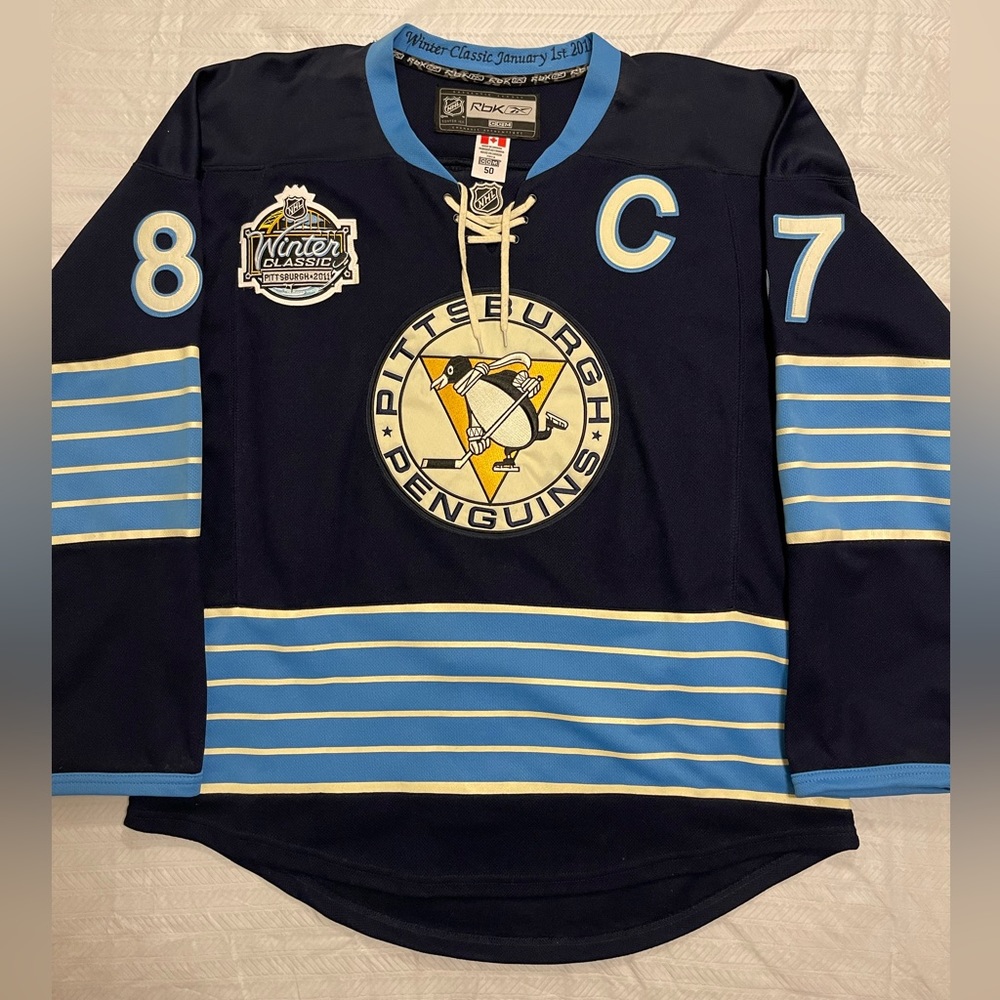 Reebok 2011 Winter Classic Sidney Crosby jersey (Pittsburgh Penguins)